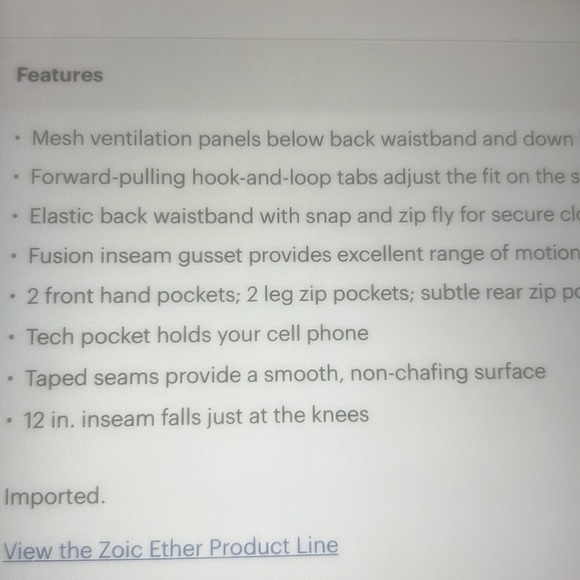 Zoic Ether Shell Green Cylce Shorts Men's Size S - Picture 12 of 14